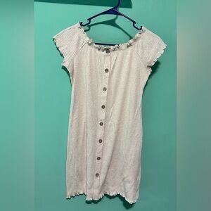 NWOT Arizona Cream Bodycon Dress